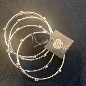 Vince Camuto Silver Plated Bangles